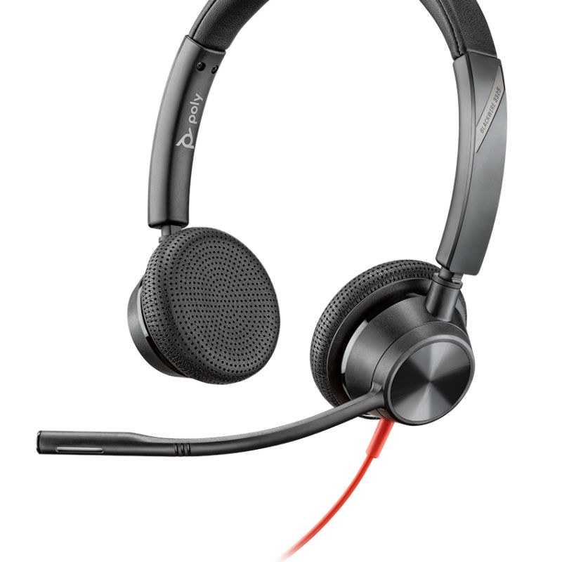 Blackwire 3300 Series - Corded UC headset | Poly, formerly