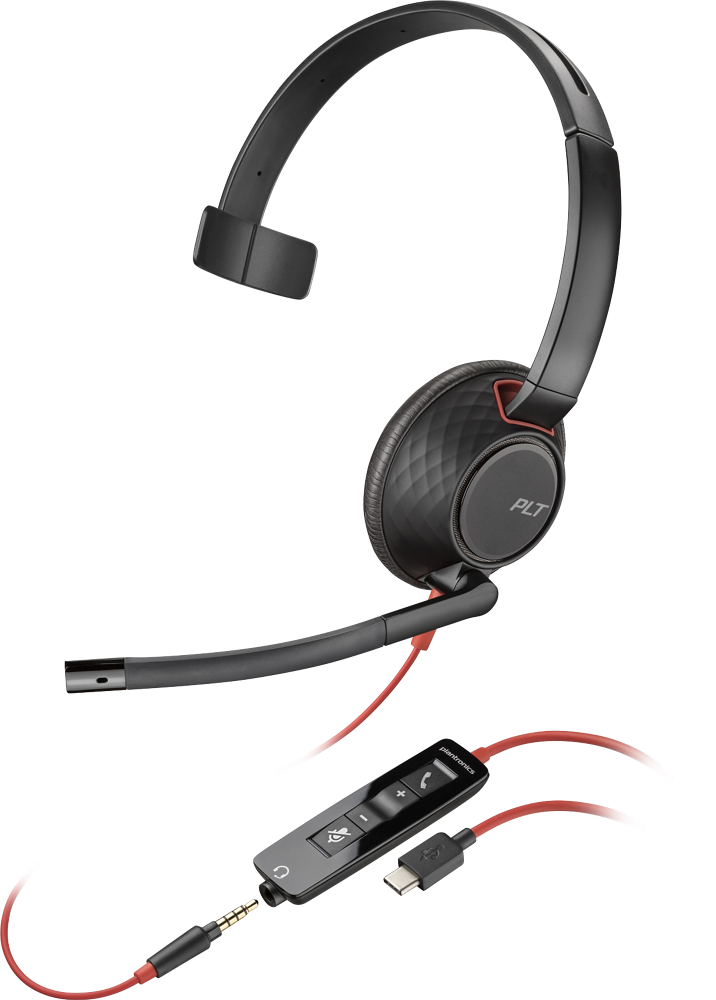Verborgen roltrap Mompelen Blackwire 5200 Series - USB Headset | Poly, formerly Plantronics & Polycom