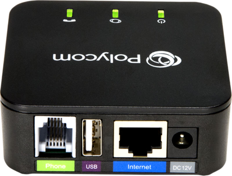 OBi200 Google Voice VoIP Adapter Poly, formerly Plantronics &