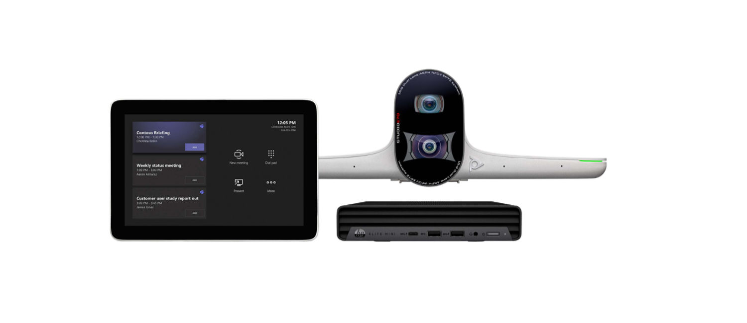 Poly Studio - Small-Medium Room Kit - video conferencing kit - no PC -  7230-87710-001 - Video Conference Systems 