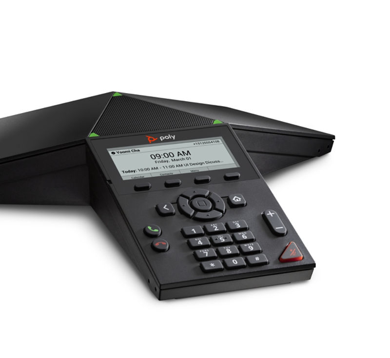 Trio 00 スマートな会議用電話 小部屋用 Poly Formerly Plantronics Polycom