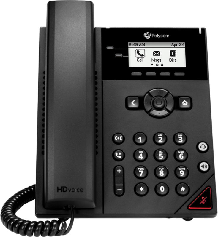 ゴッホ 星月夜 Polycom VVX 150 2回線IPフォン