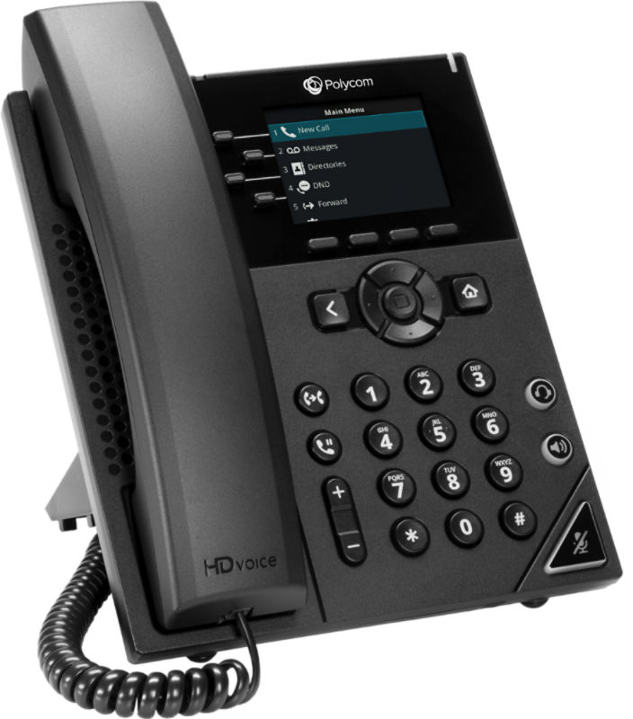 VVX 250 4Line IP Desk Phone Poly, formerly Plantronics &