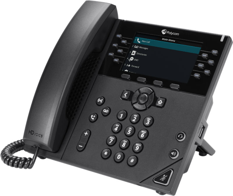未使用 Polycom VVX410 2台 ポリコム ビジネスフォン 電話 37%割引
