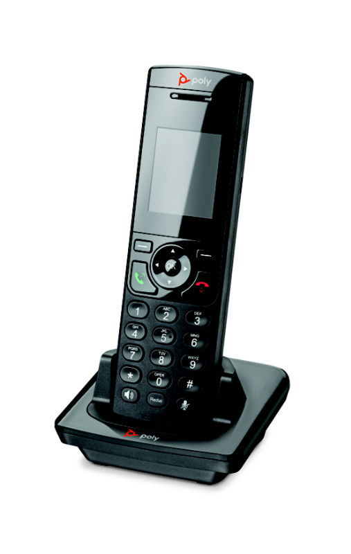  Poly - VVX D230 DECT Cordless IP Phone Kit (Polycom) - Wireless  DECT Handset + Base - 2' Color LCD Display : Office Products