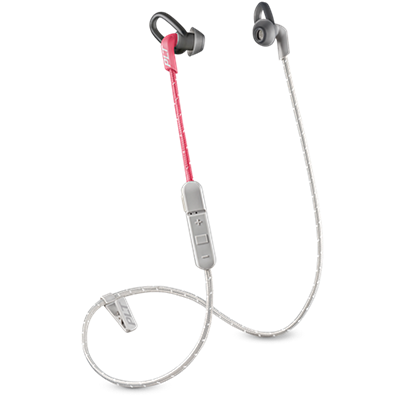 BackBeat FIT 305, Coral, includes sport mesh pouch