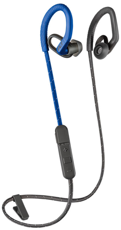 AURICULARES DEPORTIVOS PLANTRONICS BACKBEATFIT 350 GREY BLU