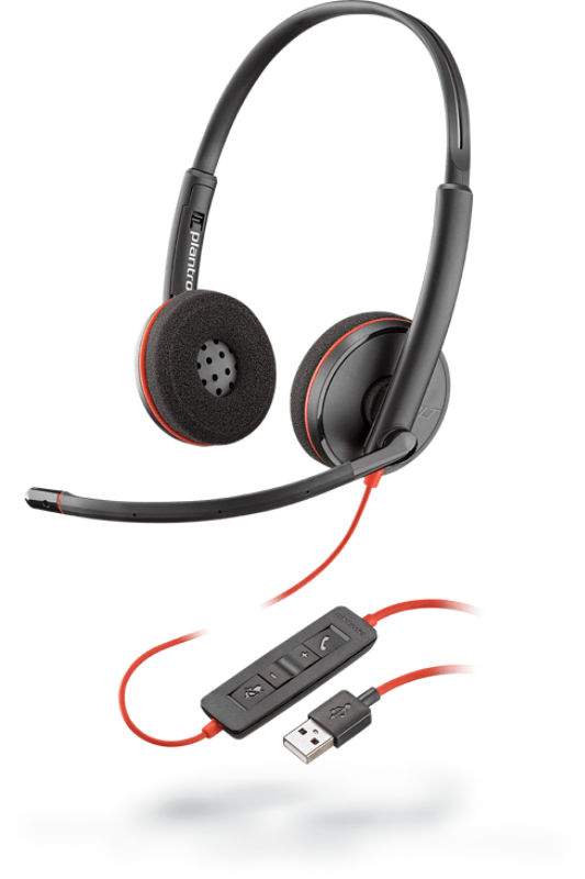 POLY - Blackwire C3215 Auriculares Alámbrico Diadema Oficina/Centro de  llamadas USB tipo A Negro