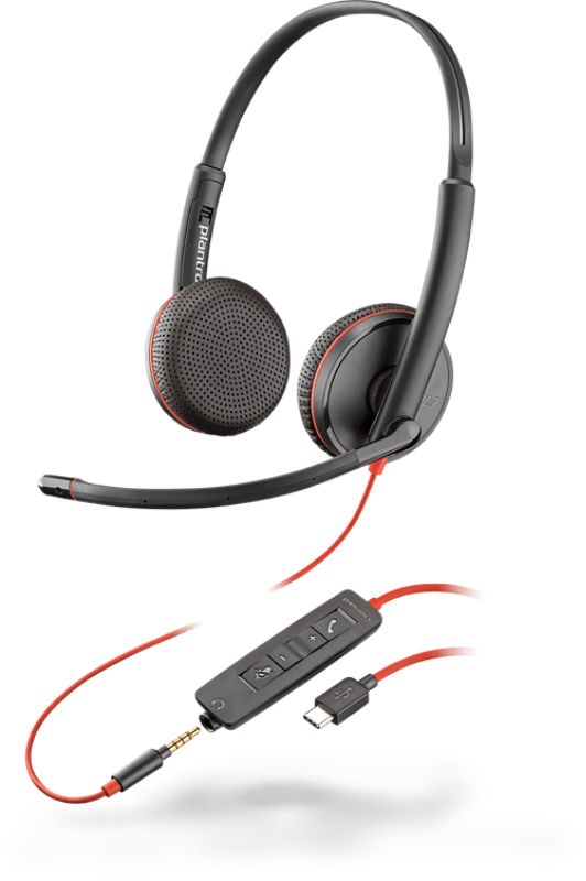 Blackwire 3200 系列- 有绳UC 耳机| Poly, formerly Plantronics & Polycom