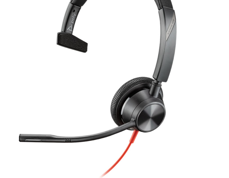 Blackwire 3300 Series - Corded UC headset | Poly, formerly