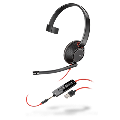 Blackwire 5210，单耳，USB-A