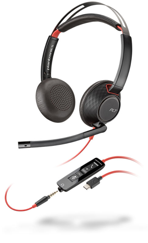  Auriculares USB con micrófono con cancelación de ruido y  controles de audio, auriculares de computadora de banda ancha para  negocios, UC, Skype, Lync, softphone, centro de llamadas, oficina, voz más 