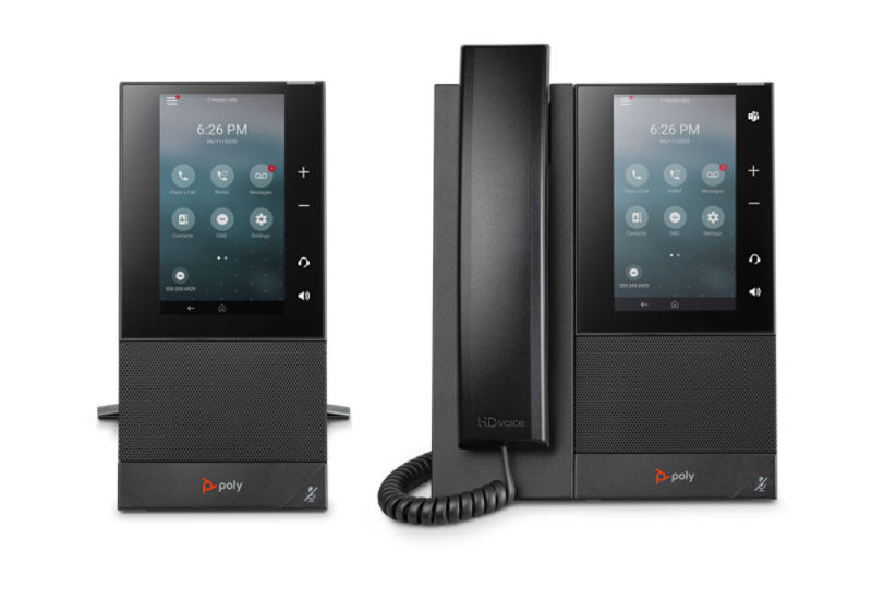 Ccx 500 Mid Range Business Media Desk Phone With Color Touchscreen Poly Formerly Plantronics Polycom