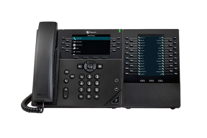 VVX EM50 Expansion Module - Turn your VVX 450 business IP phone