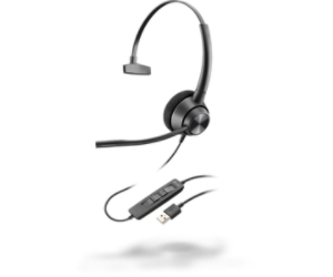 Poly - Auriculares inalámbricos Voyager 4320 UC + soporte de carga  (Plantronics) - Auriculares con micrófono - Conéctate a PC/Mac a través del