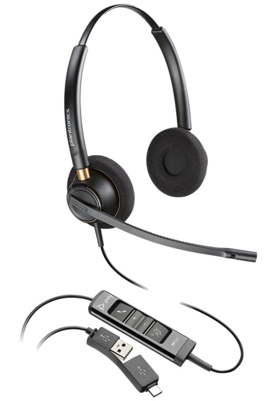 Mitel Compatible Plantronics EncorePro 530 HW530 Headsets Bundle for Mitel  50xx 51xx 52xx 53xx 55xx 85xx 8600