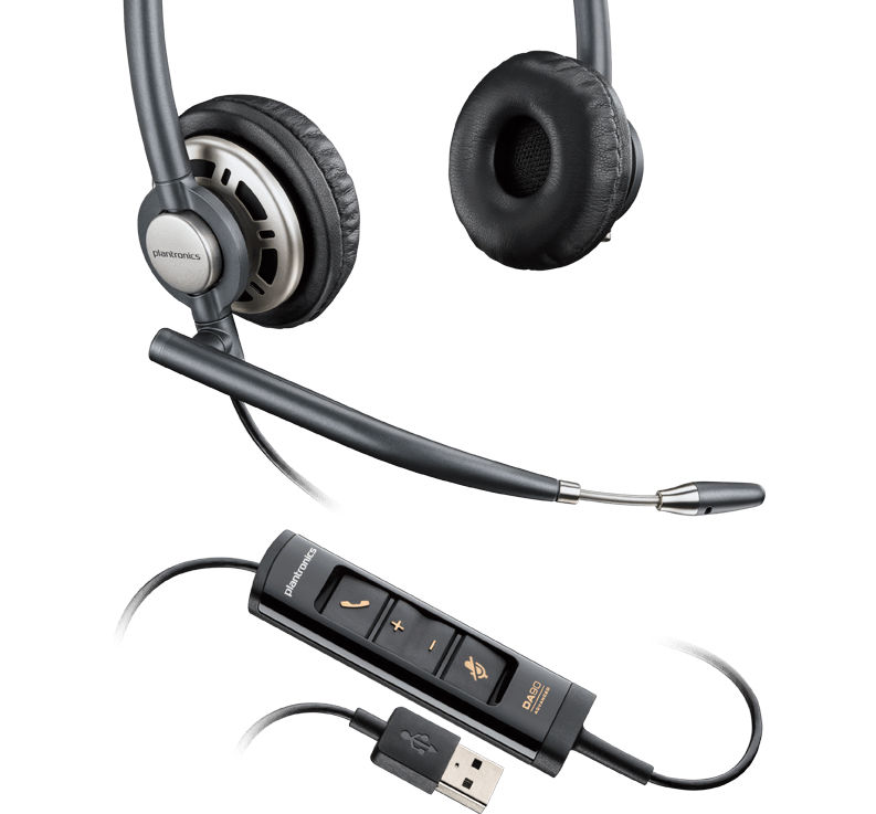 EncorePro 700 USB Series Corded USB Headset Poly formerly