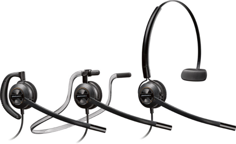 Auriculares Plantronics Encorepro 520 Binaurales con Cancelación de Ruido -  Promart