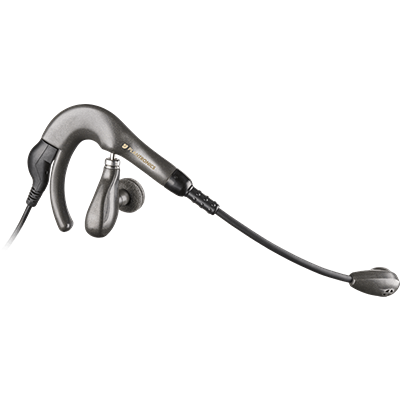 H81-CD : contour d'oreille, récepteur d'oreille, microphone antibruit, déconnexion rapide à 4 broches