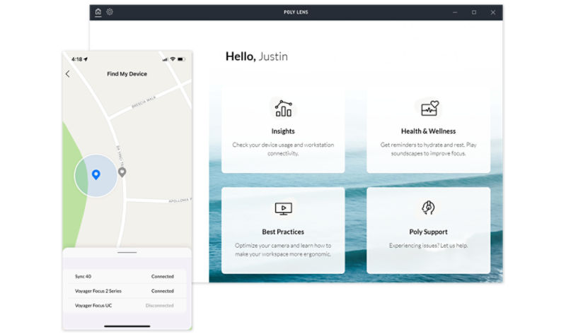 Poly Lens App Ứng dụng tùy chỉnh các thiết bị họp trực tuyến cá nhân