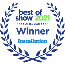 installation best of show ise 2021 250?$logo square$