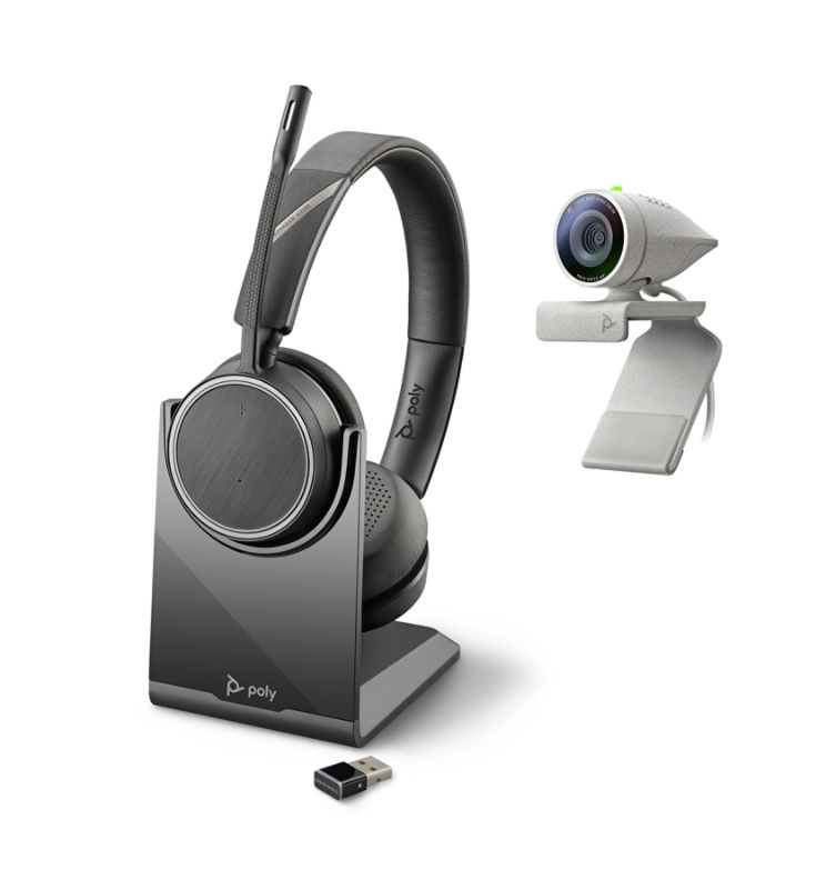 Poly Studio P5 Kits - Professional webcam and headset or speakerphone ...