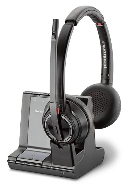 Savi 8200 Office Series - Wireless DECT™ headset system | Poly, Plantronics & Polycom
