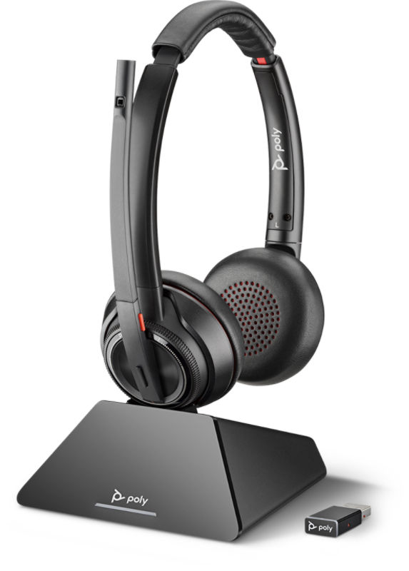 Auriculares Inalámbricos Plantronics Savi 8220 Office Microsoft