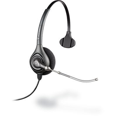 H251-CD ：单声道，头戴式，耳罩接收器，音管， 4 引脚快速断开连接