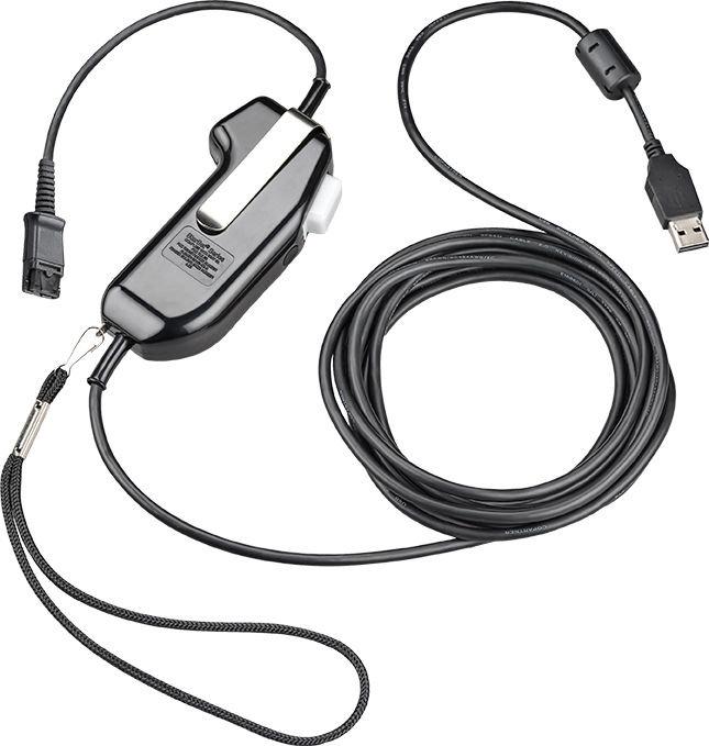 USB - PTT, Secure Voice - Corded USB - PTT, Secure Voice | Poly