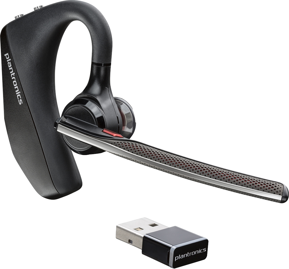 Plantronics Voyager 4220 UC Wireless Headset Bundle with Headset Advisor Wipe