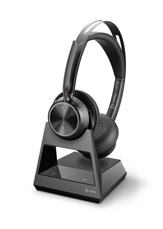 Poly - Auriculares Voyager Focus 2 UC USB-A (Plantronics) - Auriculares  Bluetooth de doble oreja (estéreo) con micrófono Boom - Compatible con  USB-A
