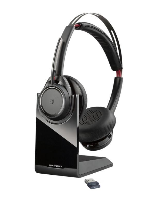PLANTRONICS Voyager Focus UC B825-M | Bluetooth | High End Pisarniške Slušalke komponentko
