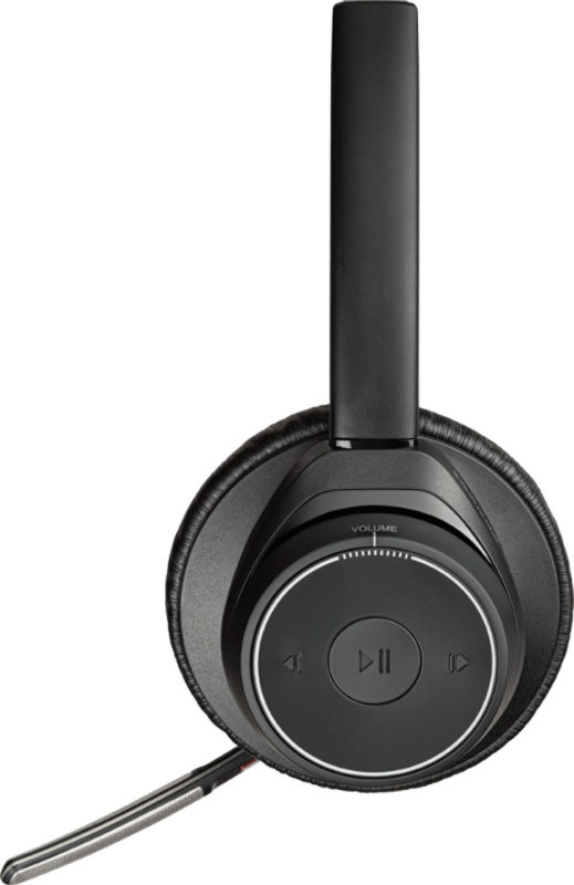 Plantronics Voyager Focus UC Auriculares Bluetooth con micrófono -  Auriculares con cancelación de ruido para trabajo, USB Dongle, Celulares  PC, MAC