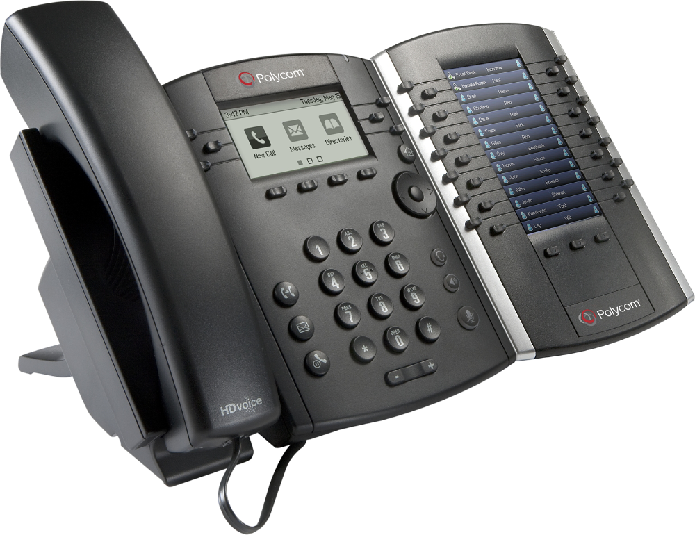 2200-48300-025 Polycom VVX 301 6 Lines PoE SIP VoIP Business Media Phone 