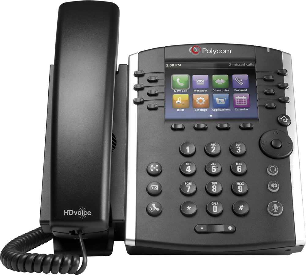 POLYCOM VoIP SIP Phone VVX201 boxed New 2 lines with ORIGINAL POWER SUPPLY! 
