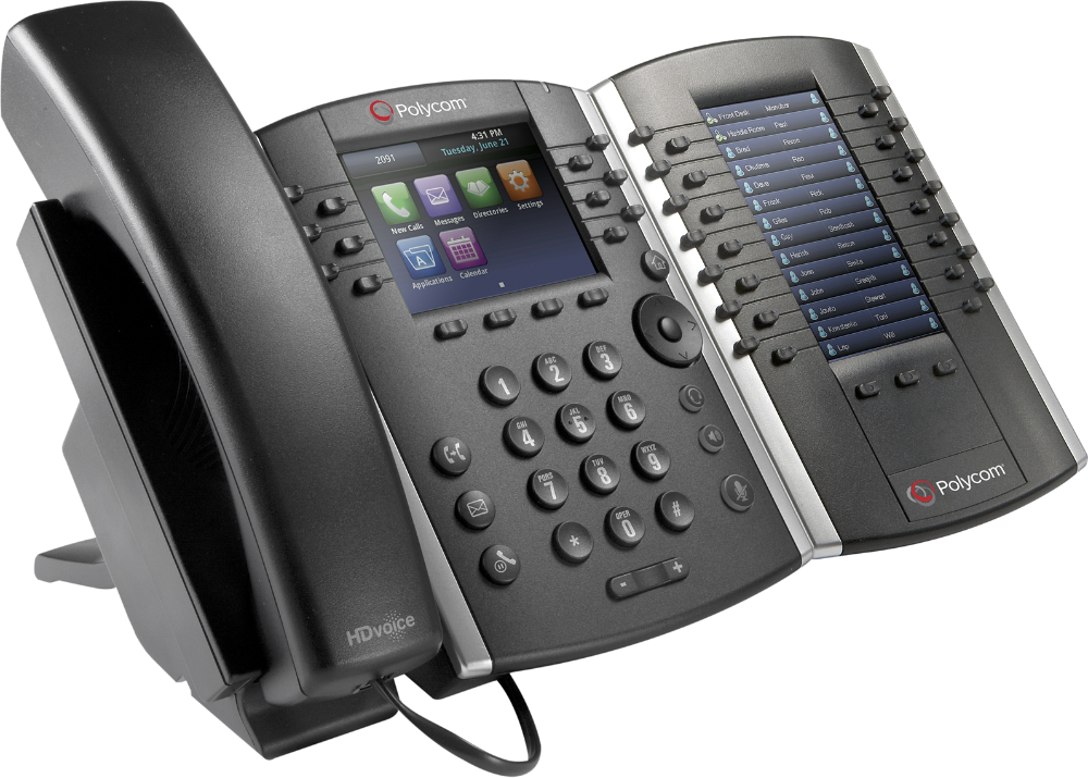 Polycom VVX 411 12-Line Business Media Phone for sale online 