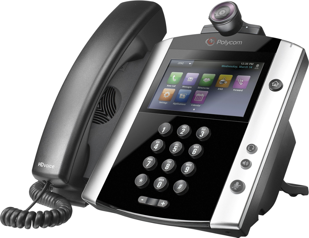 Charcoal New Replacement HD Voice Handset for Polycom VVX IP Phone Black 